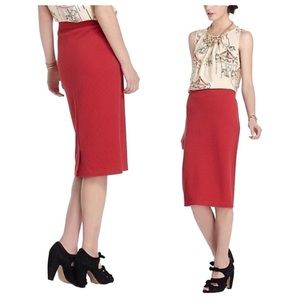 Maeve Geotile Intarsia Pencil Skirt XS